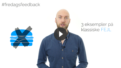 Tre klassiske fejl ved sandwich-modellen
