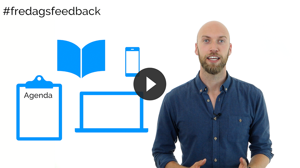 Selv-nudging: Hvor noterer du feedback ned?